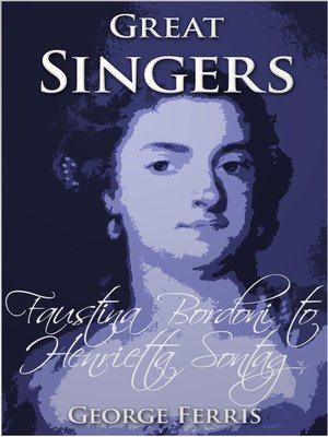 cover image of Great Singers